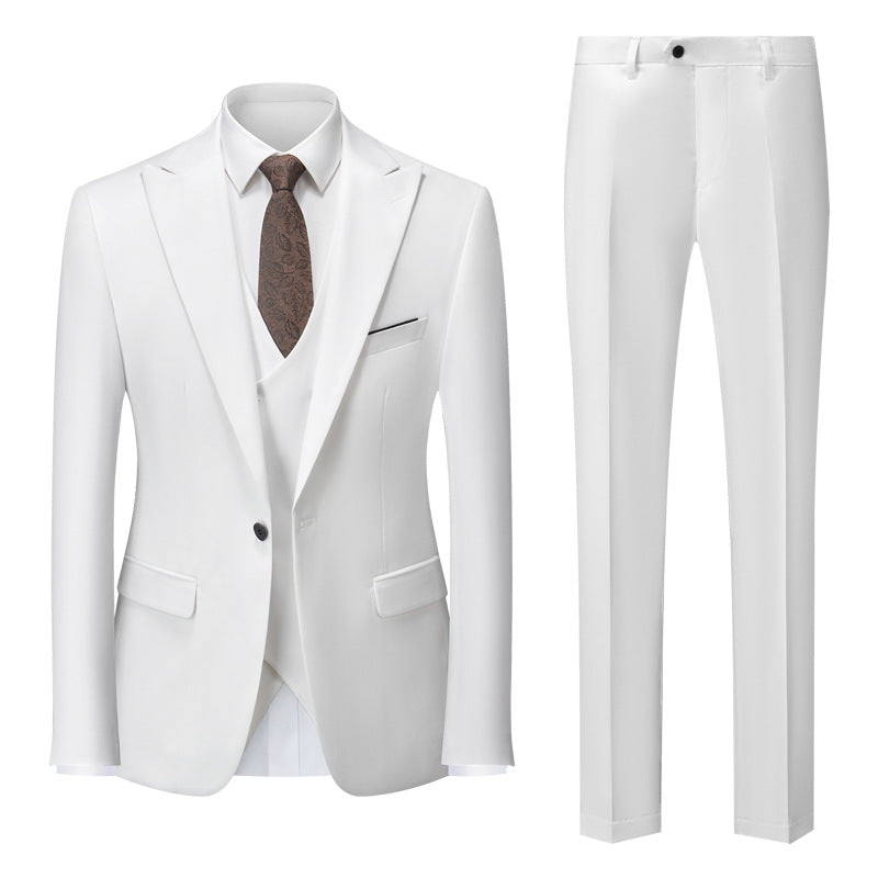 Men's Business Casual Suit Men's Foreign Trade Cross-border Suit Wedding Groom Dress