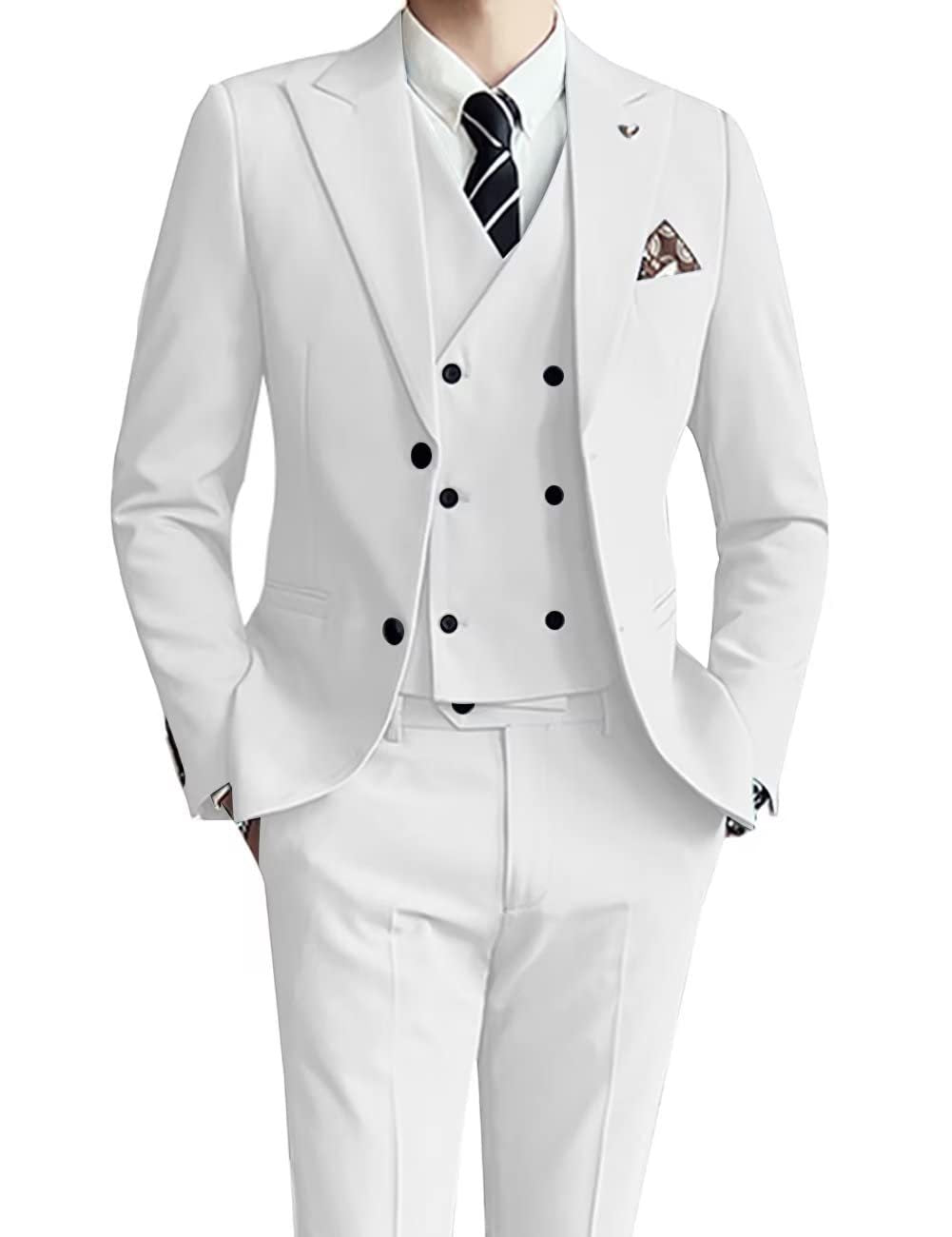 Three-piece Men's Suit Slim Fit Suit